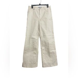 J. McLaughlin White Wide-Leg Pants